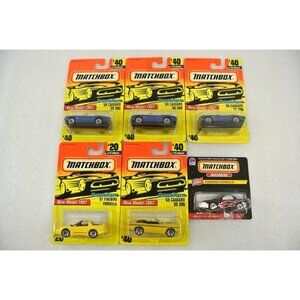 Matchbox Superfast '69 Camaro SS 396 Firebird Formula 1997 Lot of 6 #40 #20 MOC